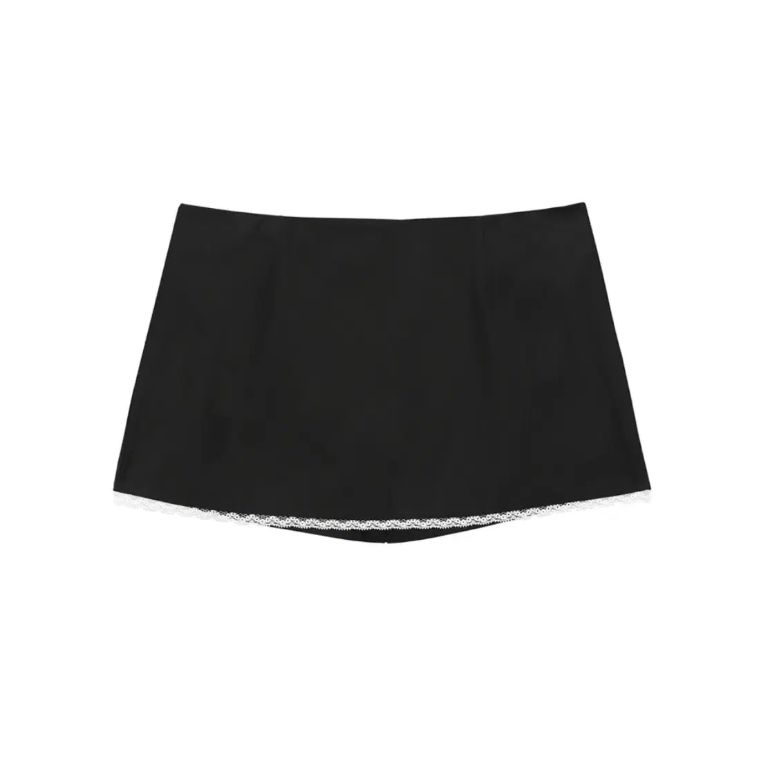 클럿스튜디오 Lace Skirt with Shorts - BLACK