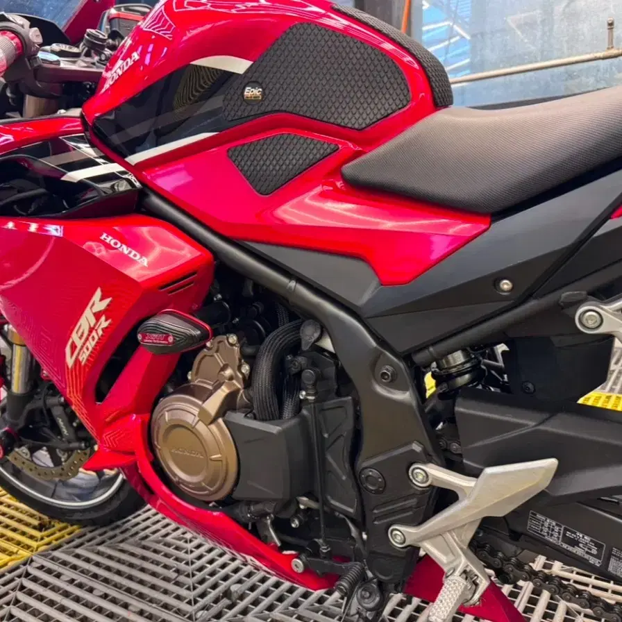 22년식 cbr500r 머플러구변완료