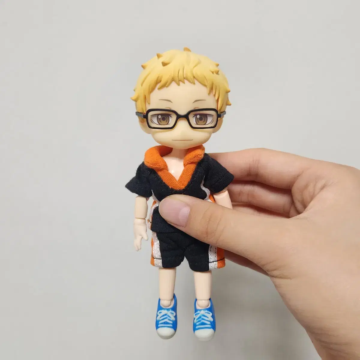 Genuine lowest price) haikyuu Tsukishima Obitsu Nendoroid