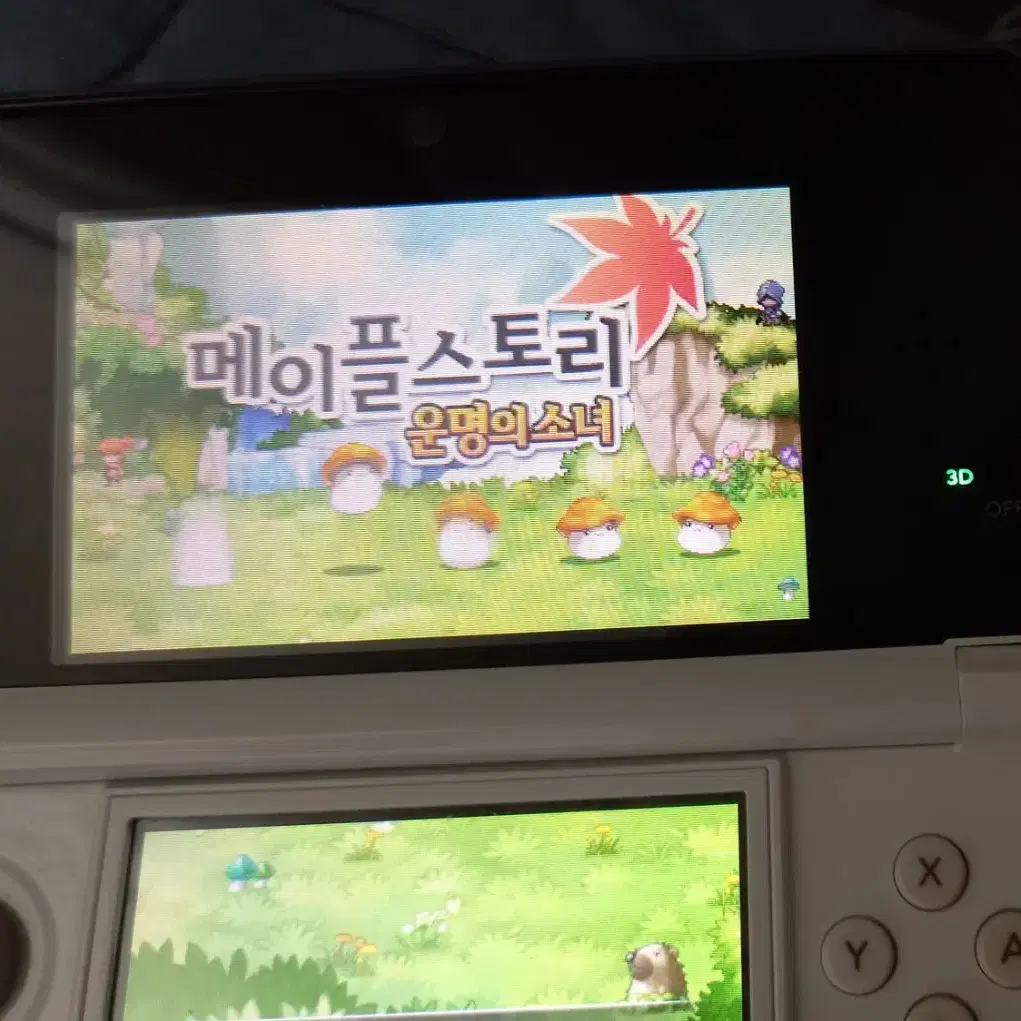 닌텐도3DS 메이플 스토리 운명의 소녀