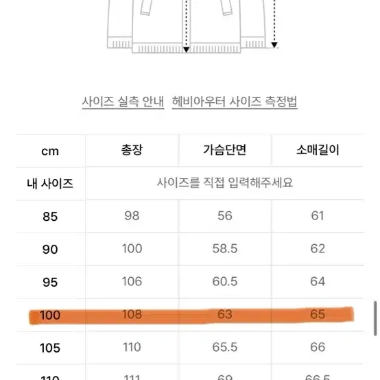 [100] 엠리밋x무신사스탠다드 르플리 벤치 코트 롱패딩