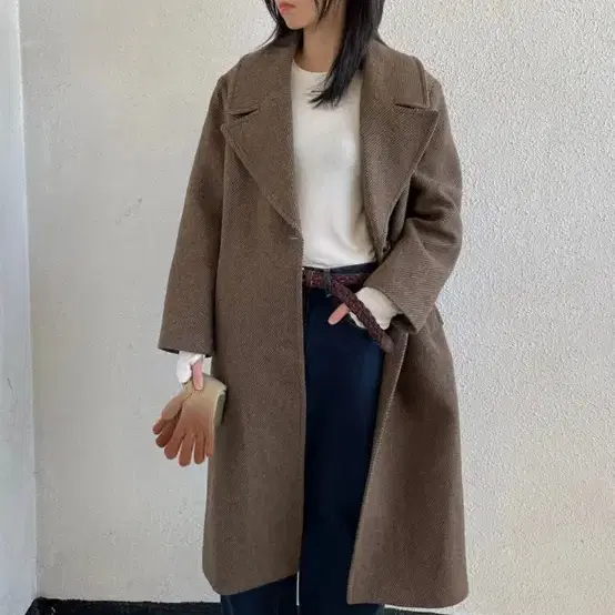 앤써이즈예스 코트 Classic Alpaca Blending Coat