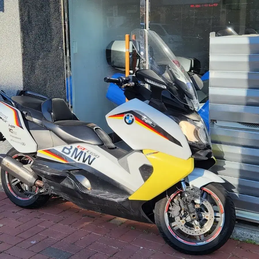 bmw c650gt 13년식 아크라풀배기