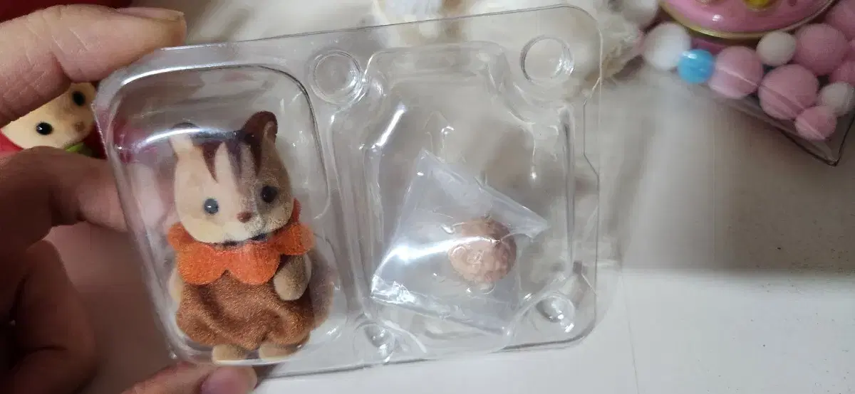 Sylvanian Secret Forest Blindback Acorn Squirrel