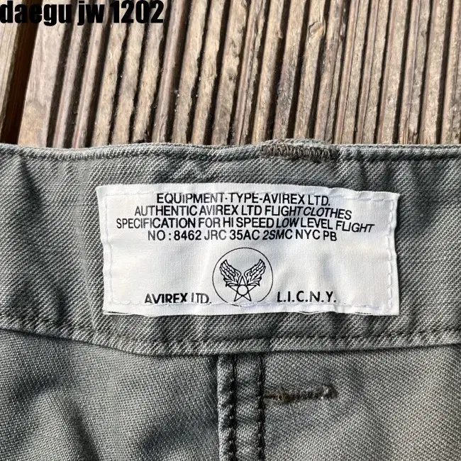 M W81 AVIREX PANTS 아비렉스 바지