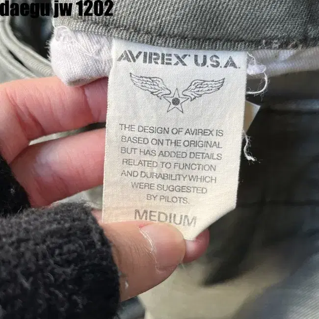 M W81 AVIREX PANTS 아비렉스 바지