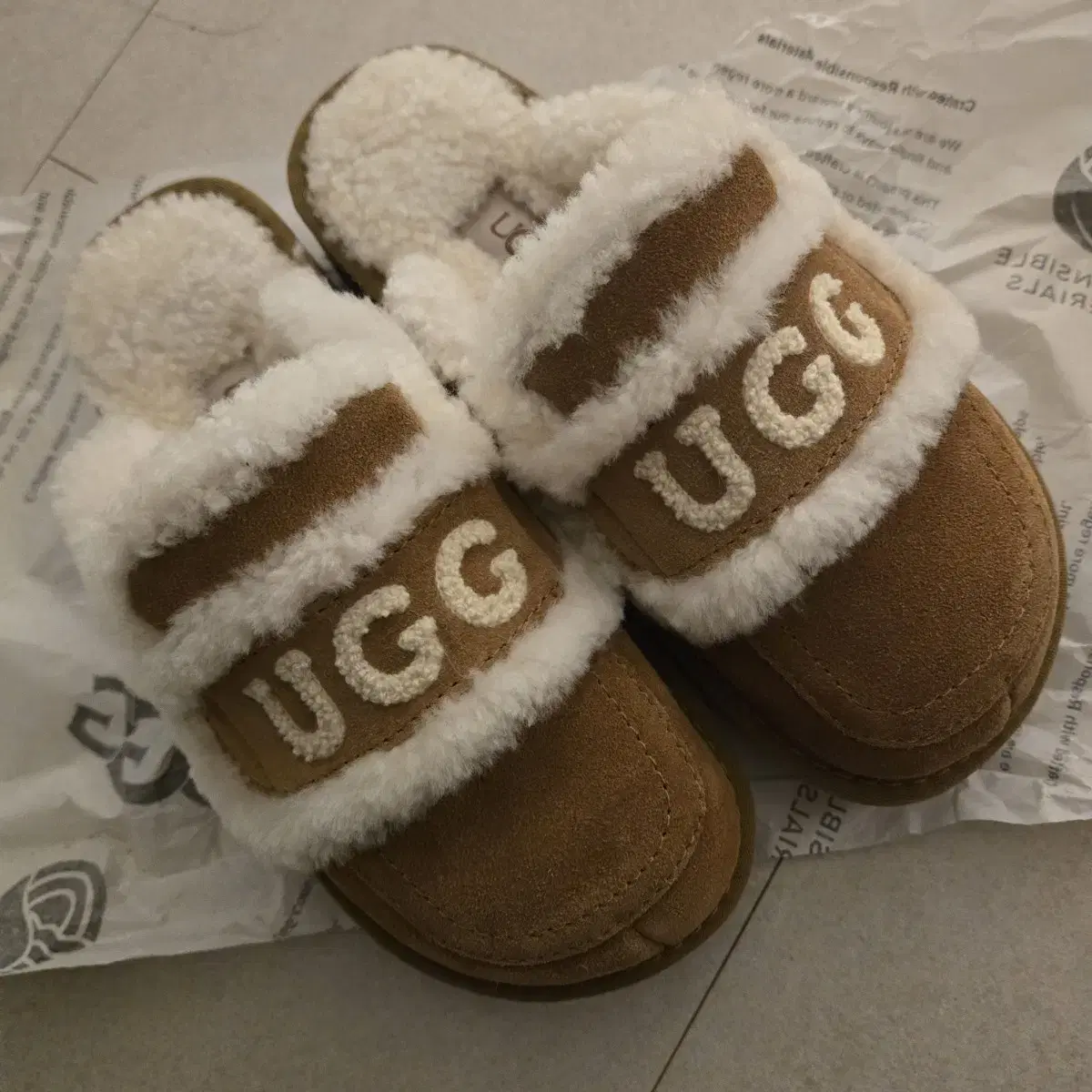 어그 ugg 슬리퍼