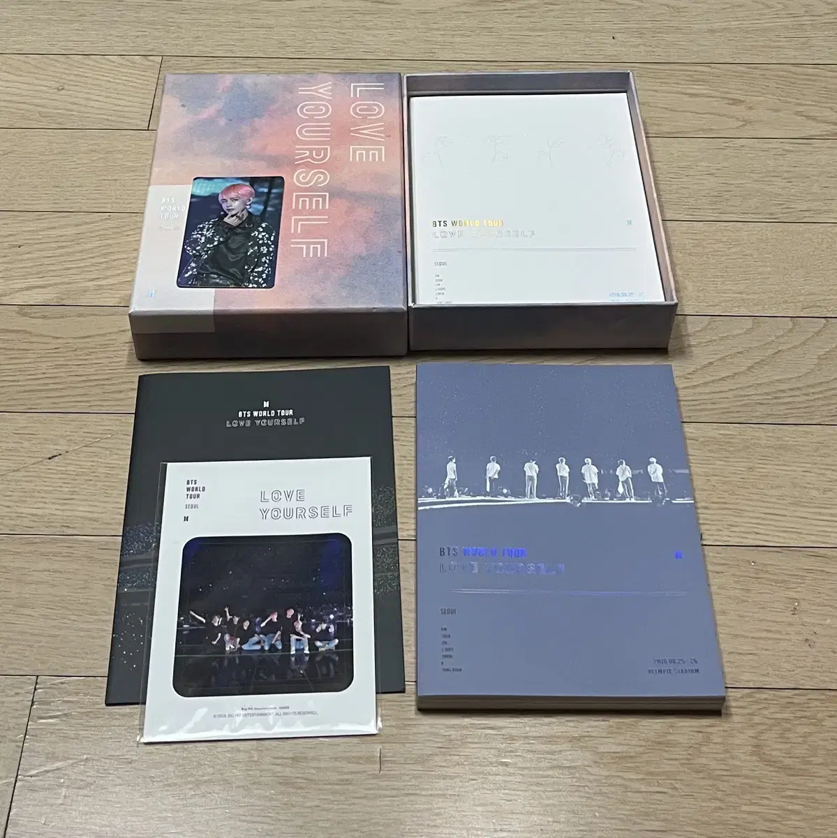 (포카 뷔) (포스터 정국) BTS 럽셀콘 DVD Seoul