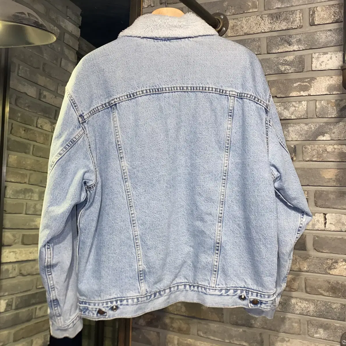 Levi's 리바이스 쉐르파 데님 양털 자켓