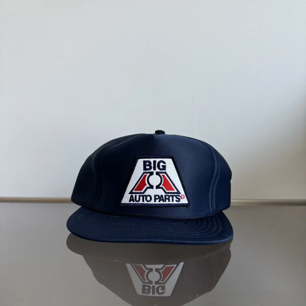 BIG AUTO PARTS NISSIN CAP navy vintage