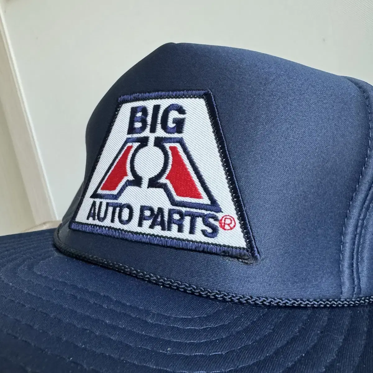 BIG AUTO PARTS NISSIN CAP navy vintage