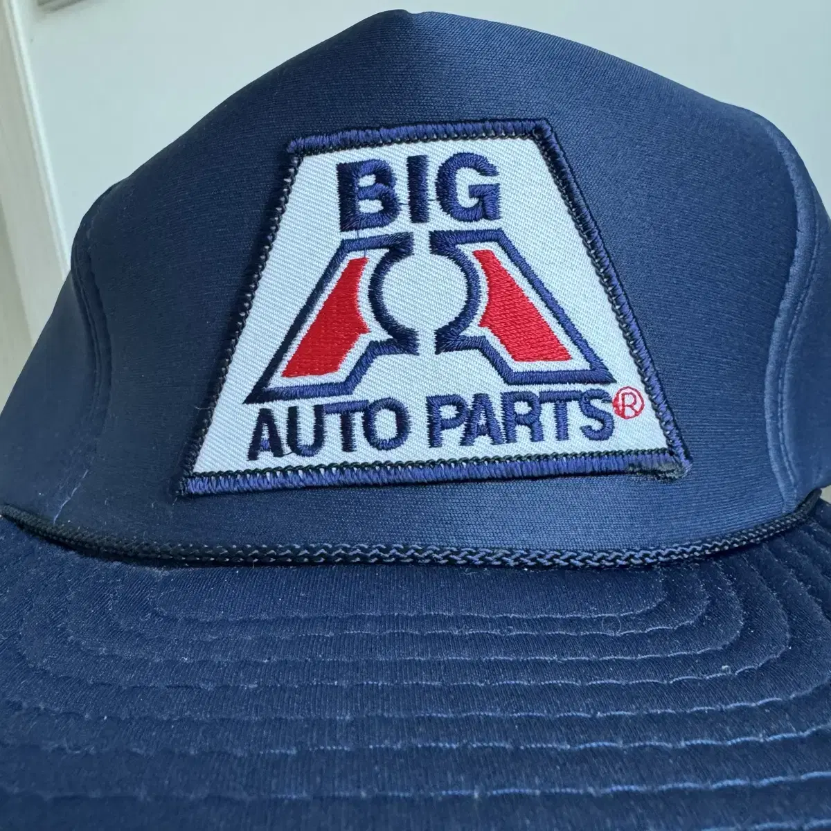 BIG AUTO PARTS NISSIN CAP navy vintage