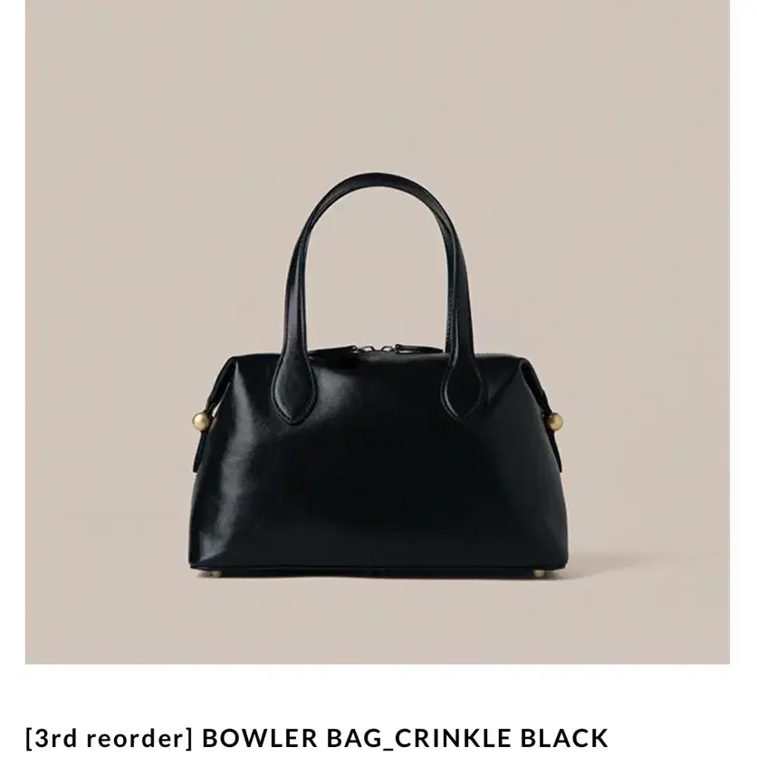 ette BOWLER BAG 에테 볼링백