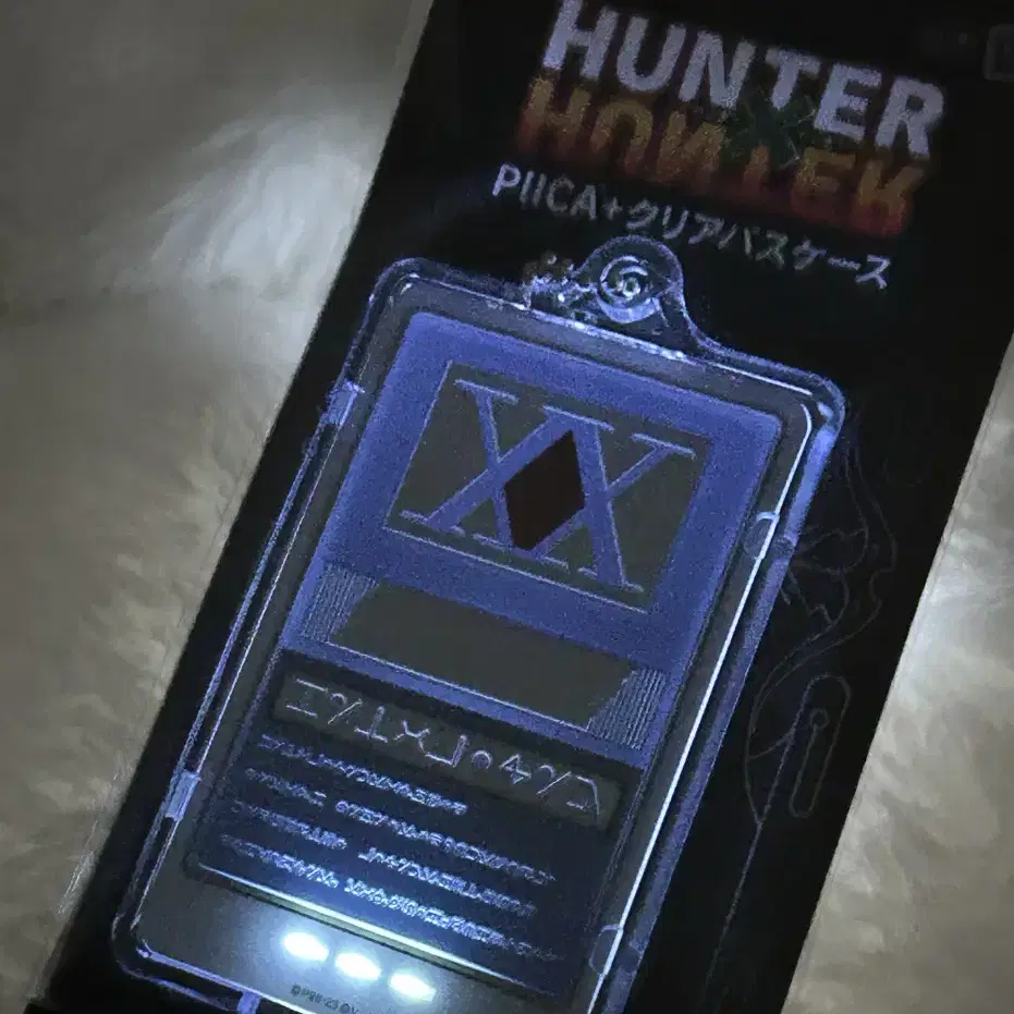 HUNTERxHUNTER PIICA 클리어 패스 카드 헌터헌터 라이센스