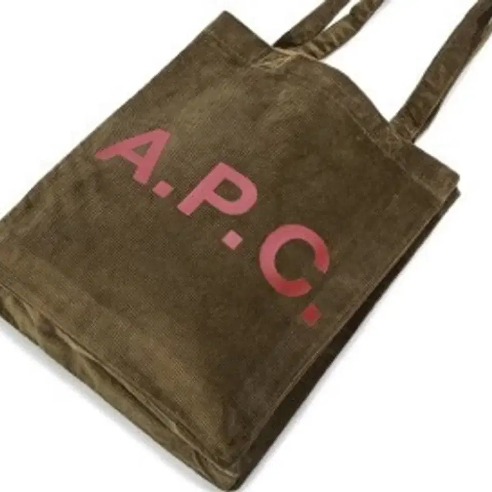 아페쎄 APC 코듀로이 토트백