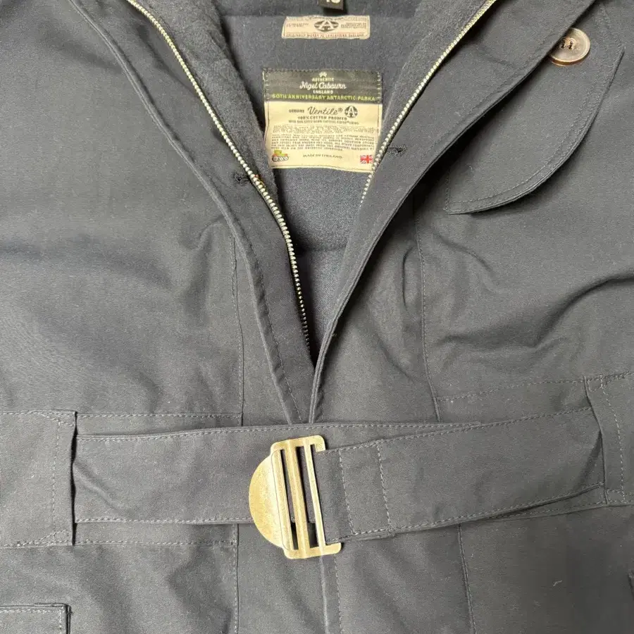 NIGEL CABOURN ANTARCTIC PARKA NAVY