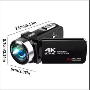 4K Digital Camera & Camcoder