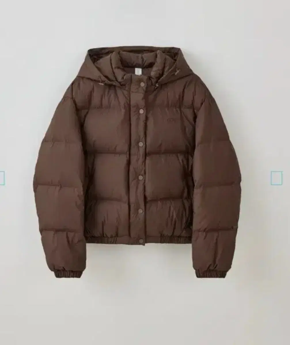 타낫 패딩 muddy puffer jacket 브라운