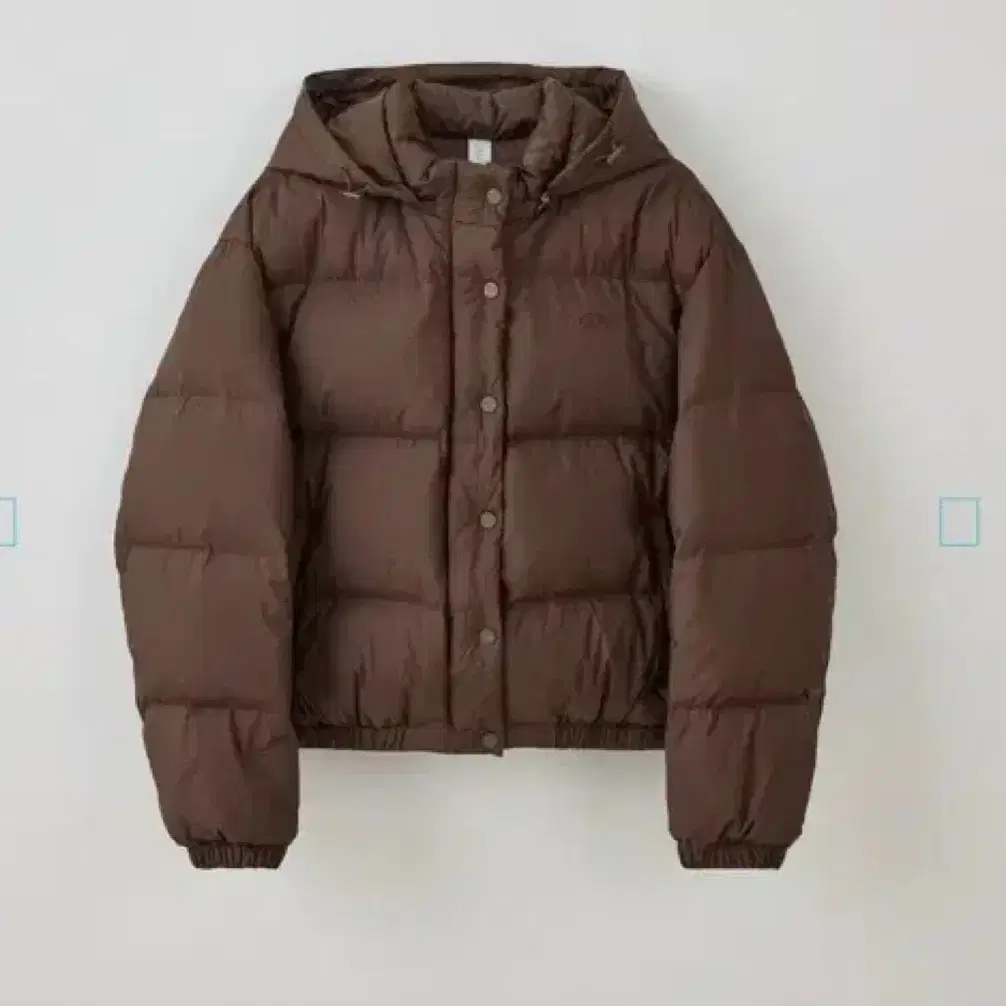 타낫 패딩 muddy puffer jacket 브라운