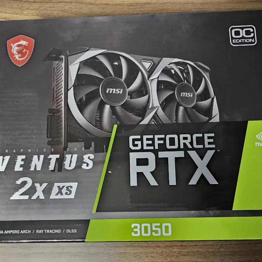 미개봉) [MSI] GeForce RTX 3050 벤투스 8GB그래픽카드