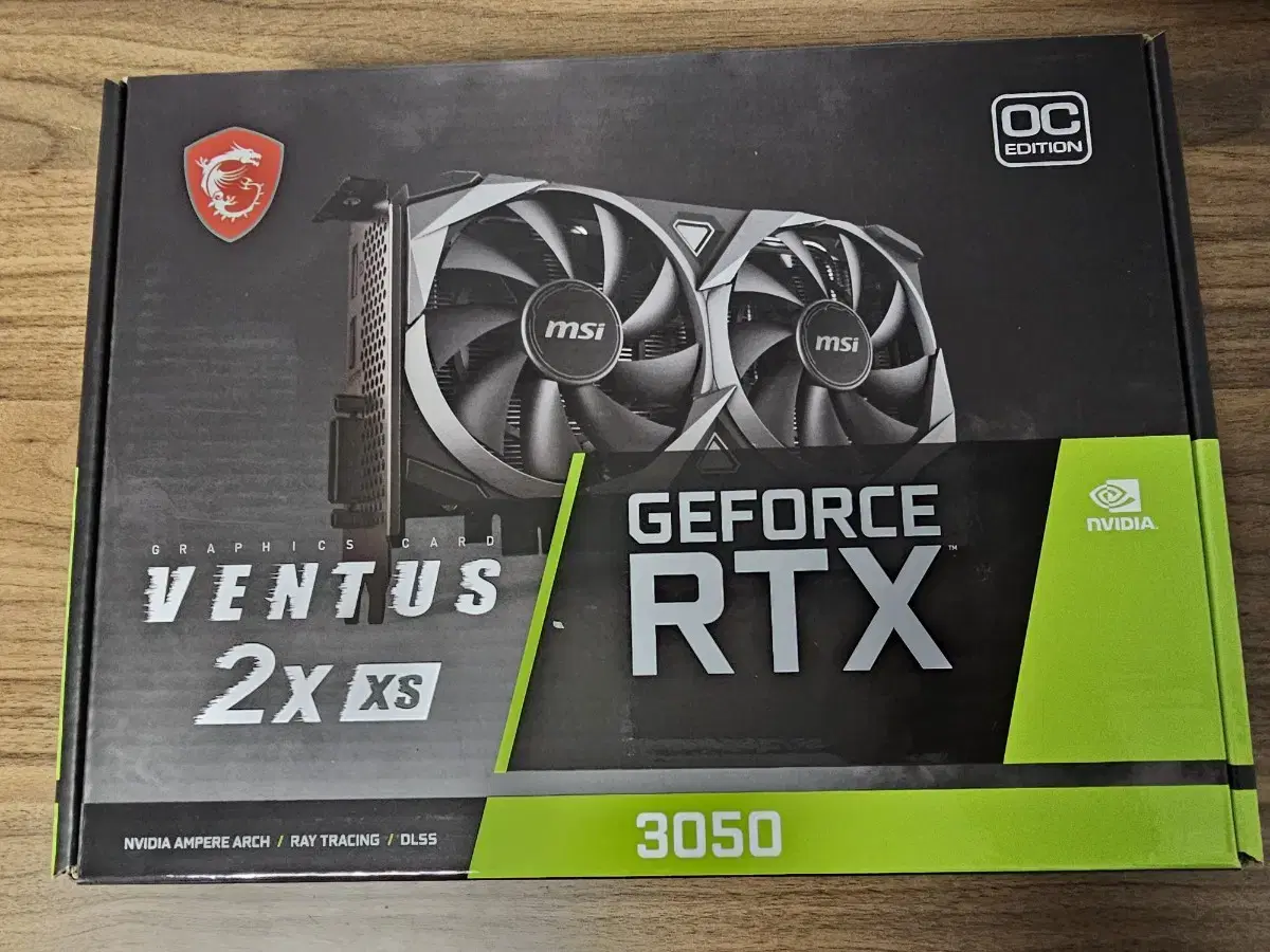 미개봉) [MSI] GeForce RTX 3050 벤투스 8GB그래픽카드