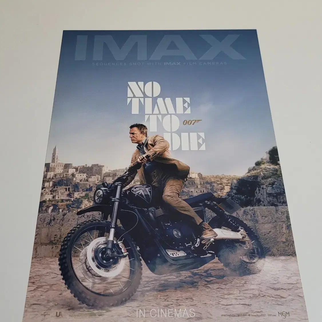 007 노 타임 투 다이 IMAX 포스터