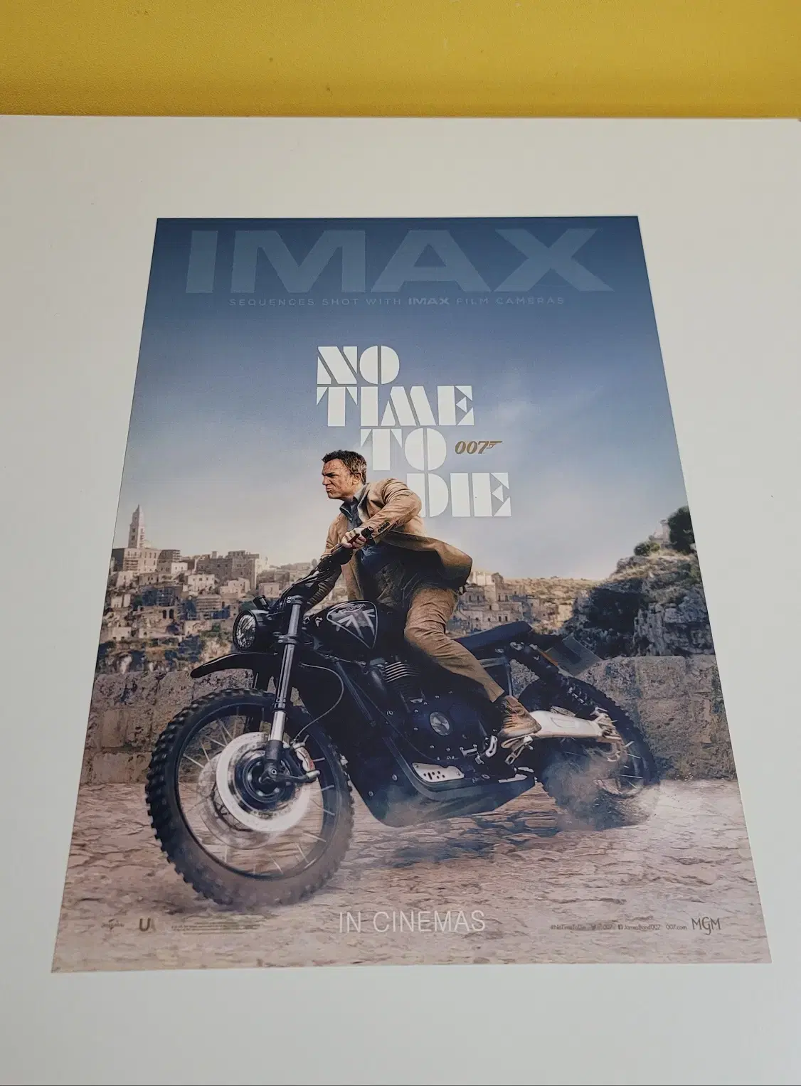 007 노 타임 투 다이 IMAX 포스터