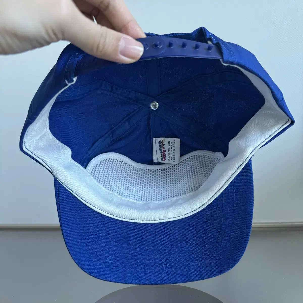 USA CADWELD blue vintage cap 빈티지모자 볼캡