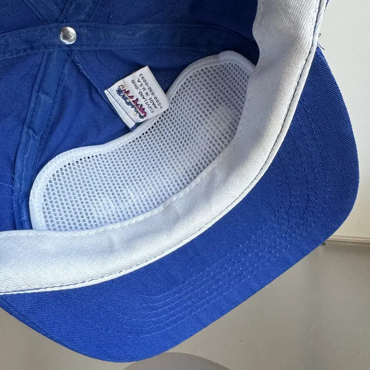 USA CADWELD blue vintage cap 빈티지모자 볼캡