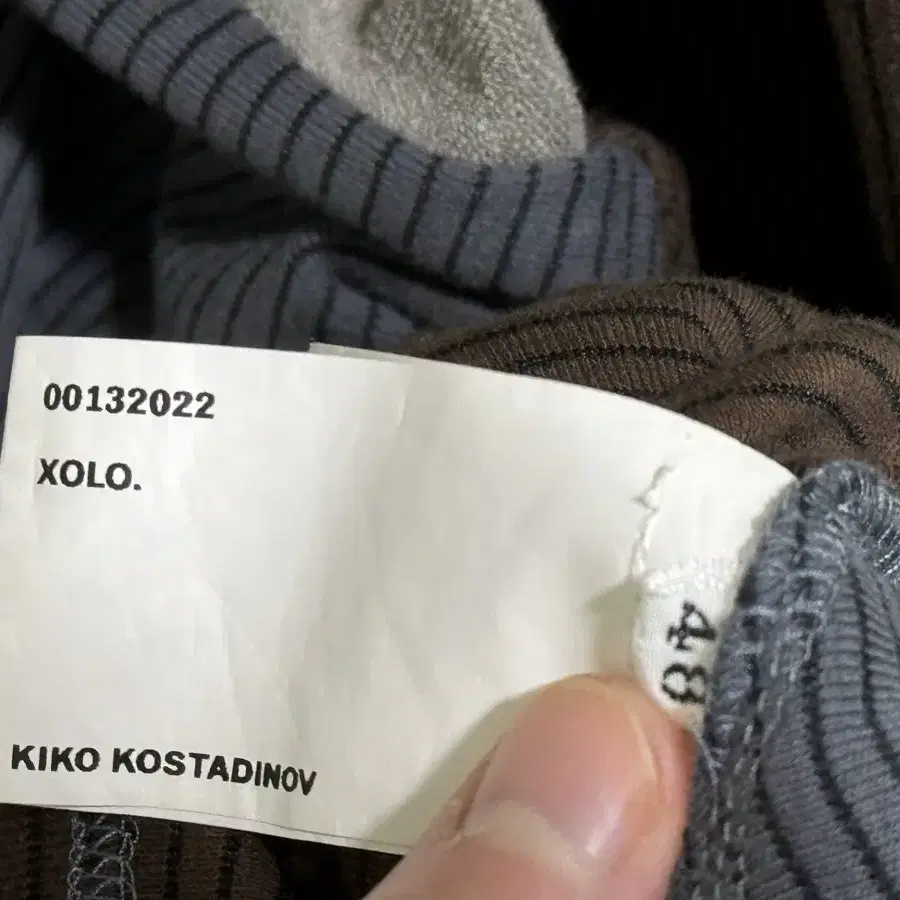 Kiko Kostadinov 22fw Xolo polo