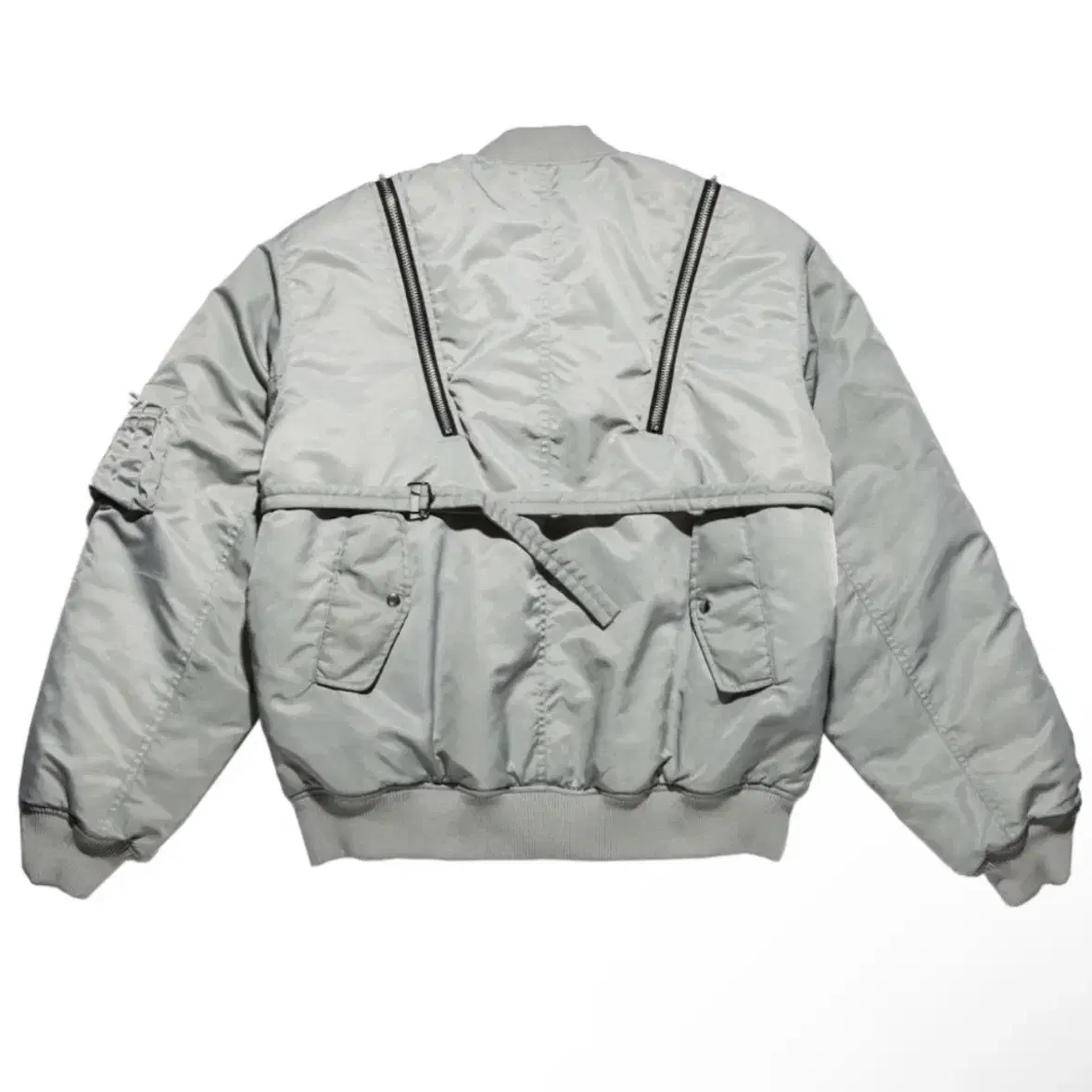 스키즘 인듀싱 ZIP BOMBER GREY