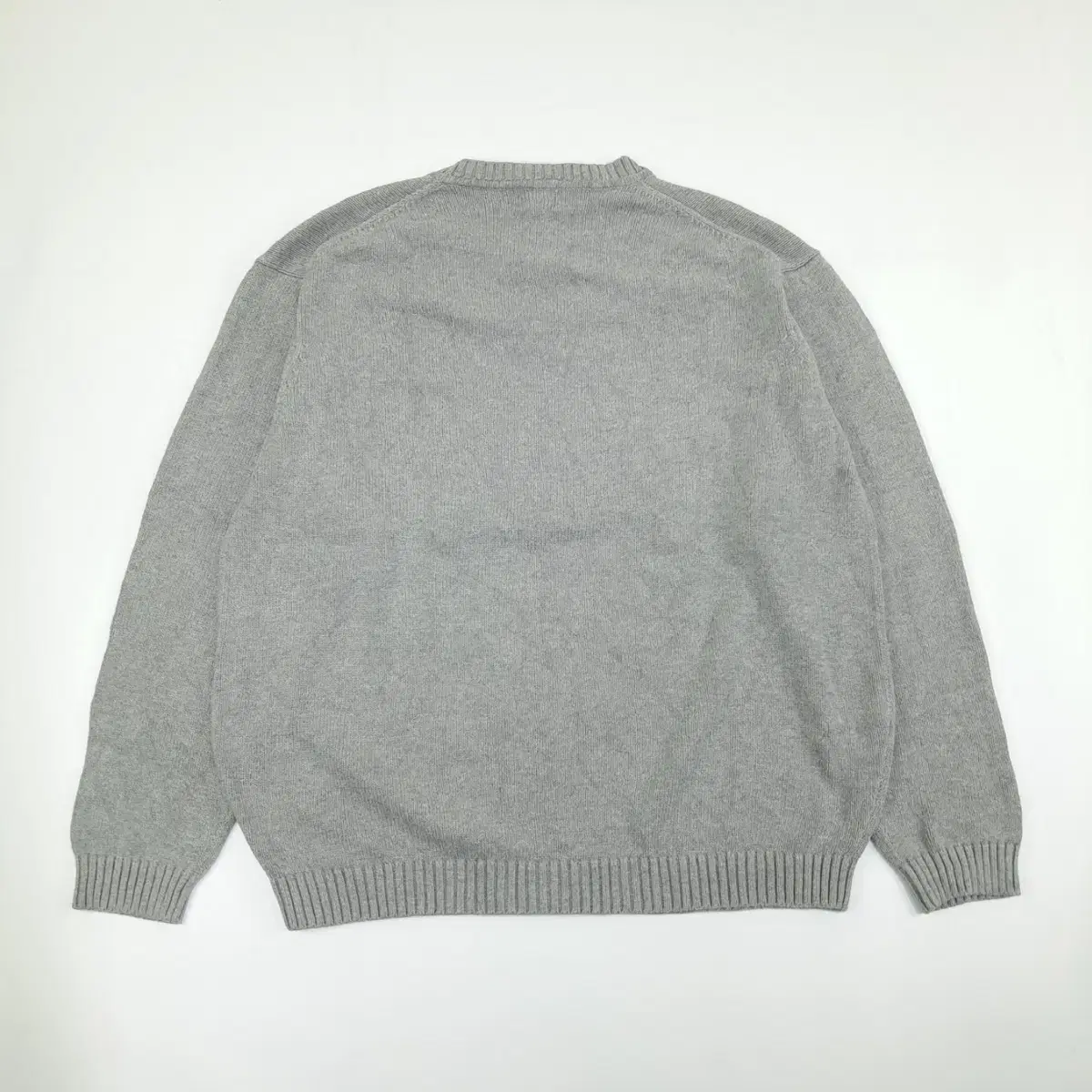 (CS259)2XL 엘엘빈 그레이 브이넥 니트 스웨터 knit