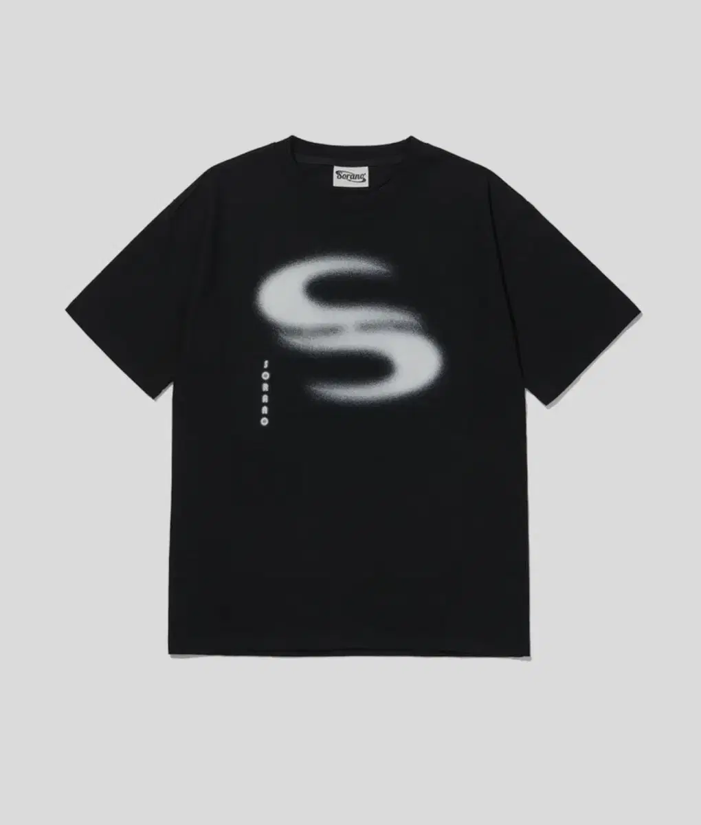 SORANO Basic Logo T-shirt Black 소라노 반팔