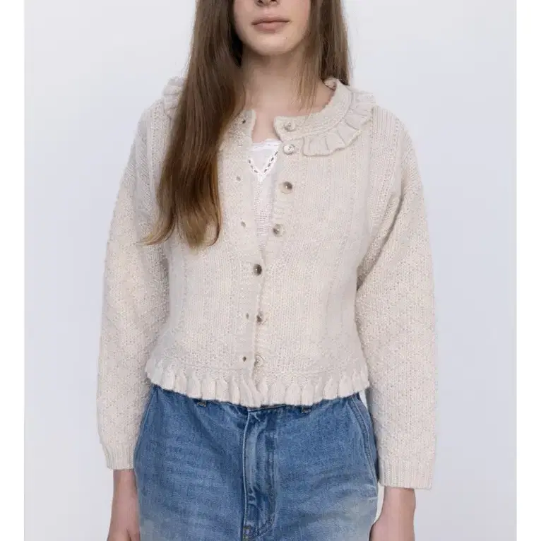 Viaplain sandy cardigan