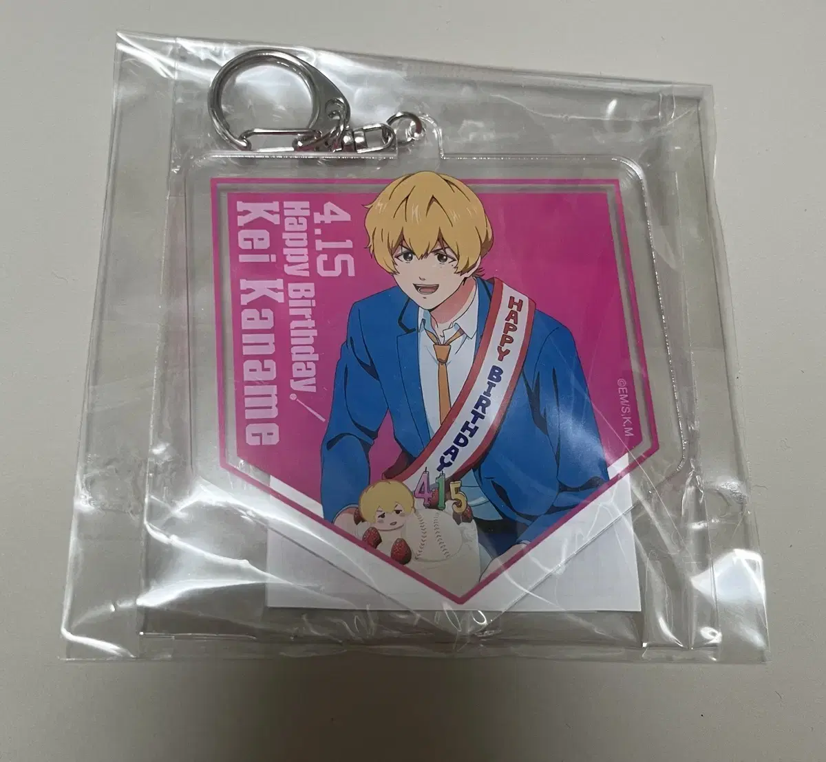 OblivionBattery Kaname Keimappa birthday acrylic Keyring