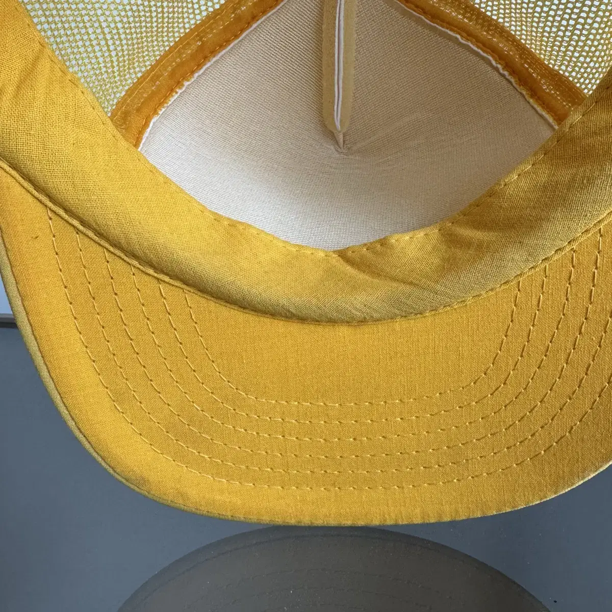 I.A.D.A AUTOMOTIVE yellow messh cap