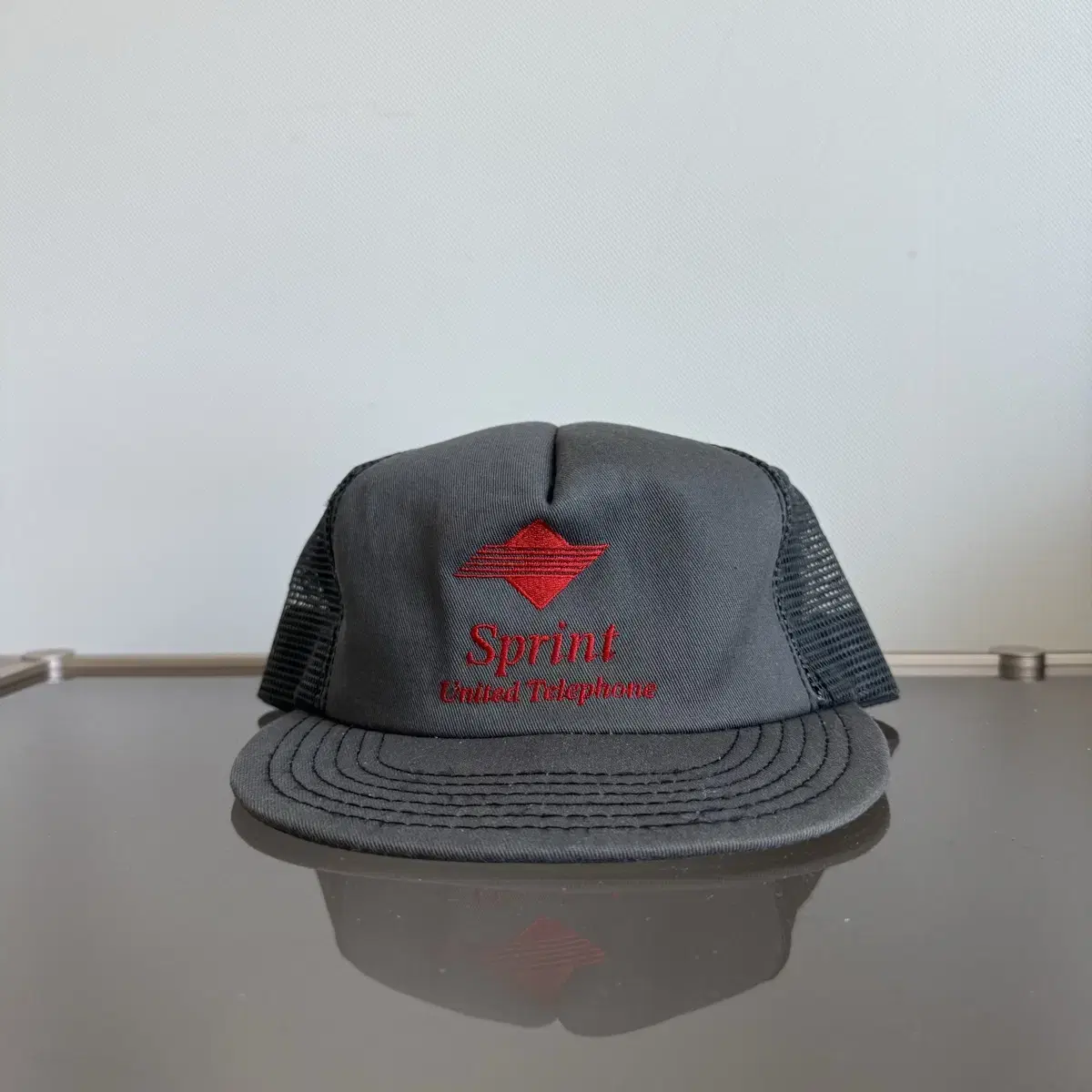 Sprint United Deep Gray Cap made in usa