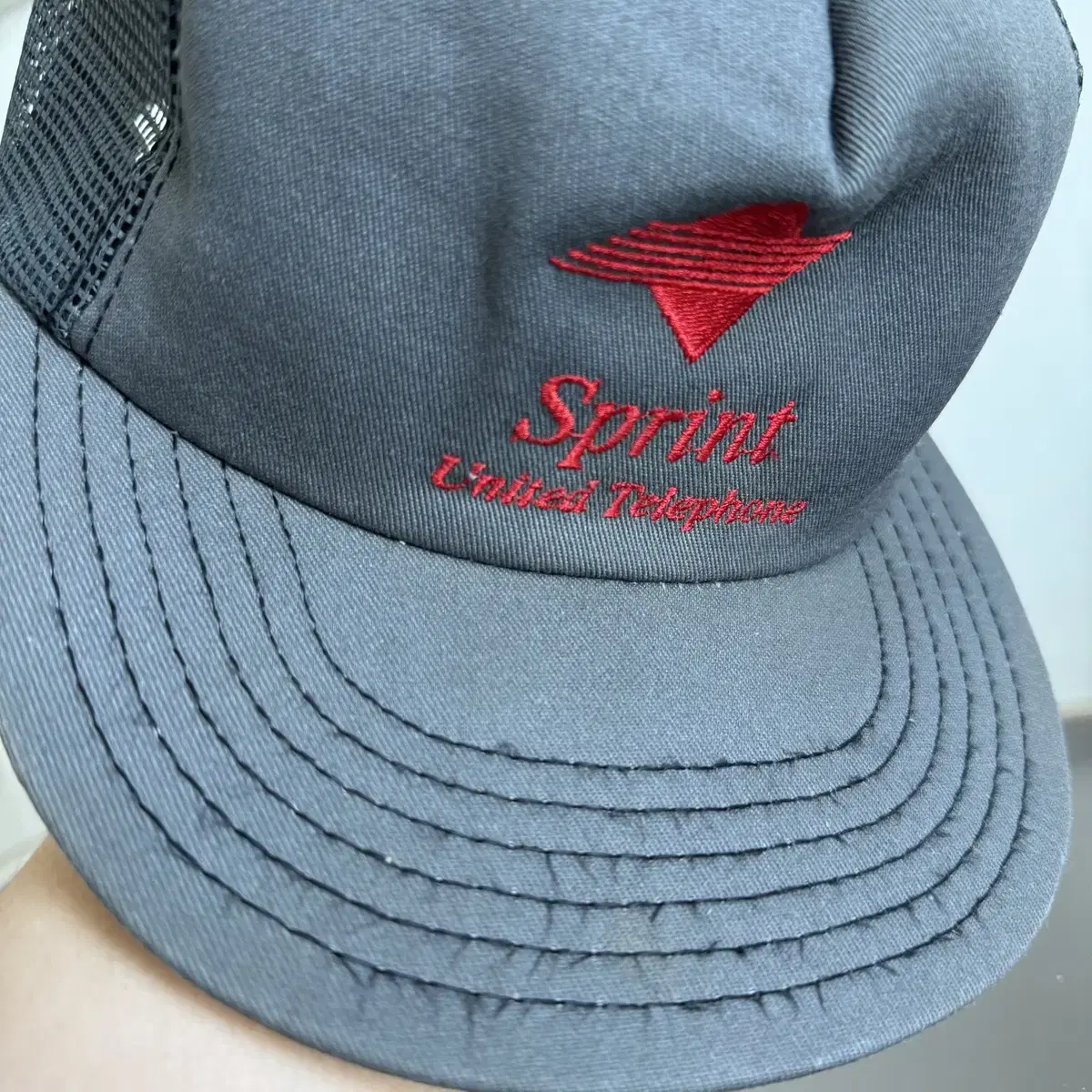 Sprint United Deep Gray Cap made in usa