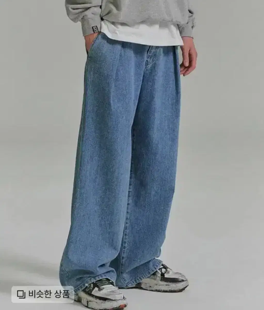 낫포너드 Banding One Tuck Wide Denim Pants