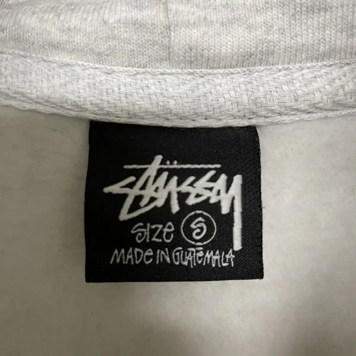 스투시 Stussy 레터맨 후드티 애쉬 헤더