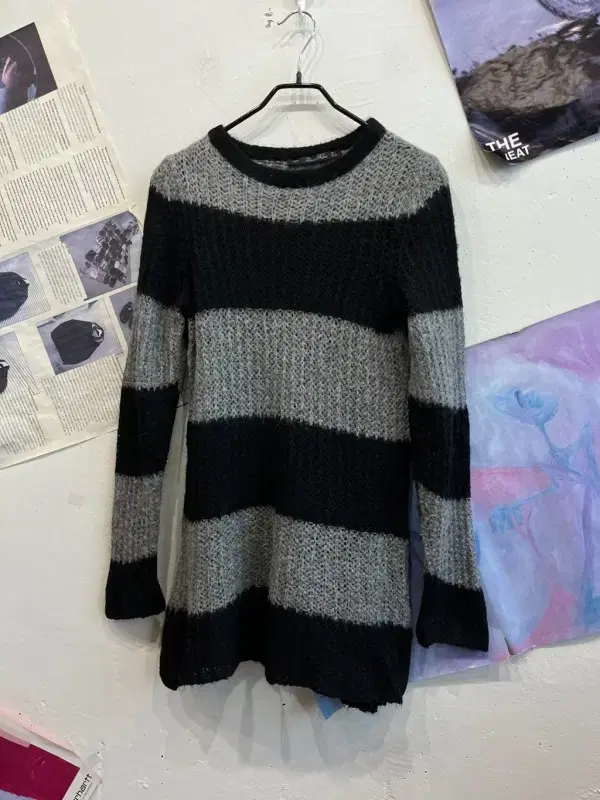 LARA KNIT 단가라 니트 MADE IN ITALY