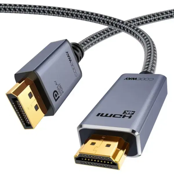 DP1.4 to HDMI2.0 메탈형 변환 케이블 1.5m