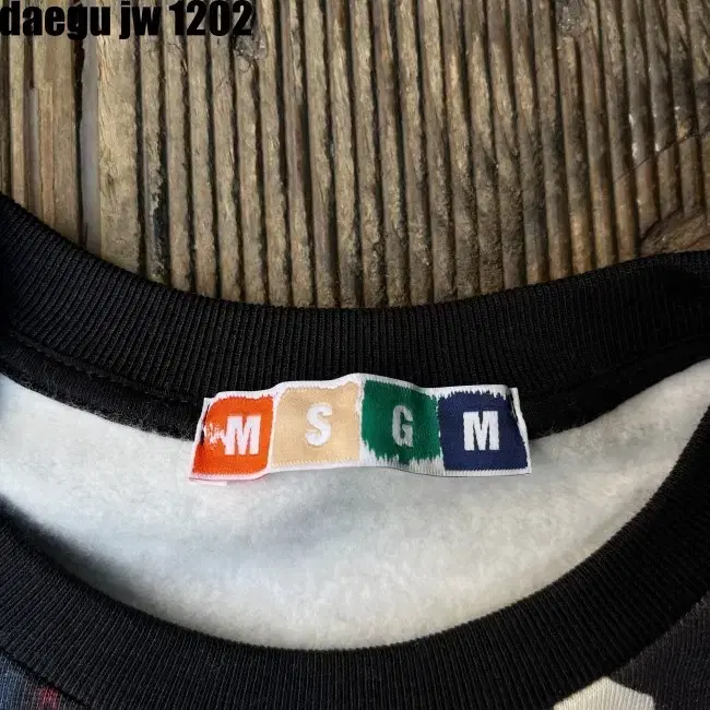 95 MSGM MTM 엠에스지엠 맨투맨