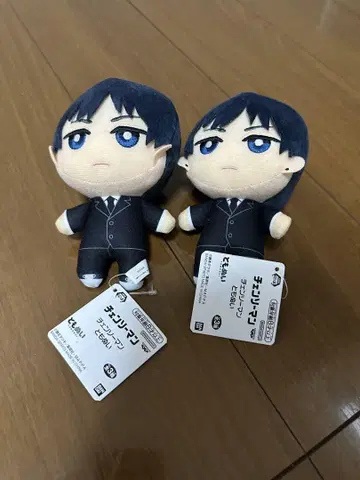 체인소맨 봉제 인형 2종 세트