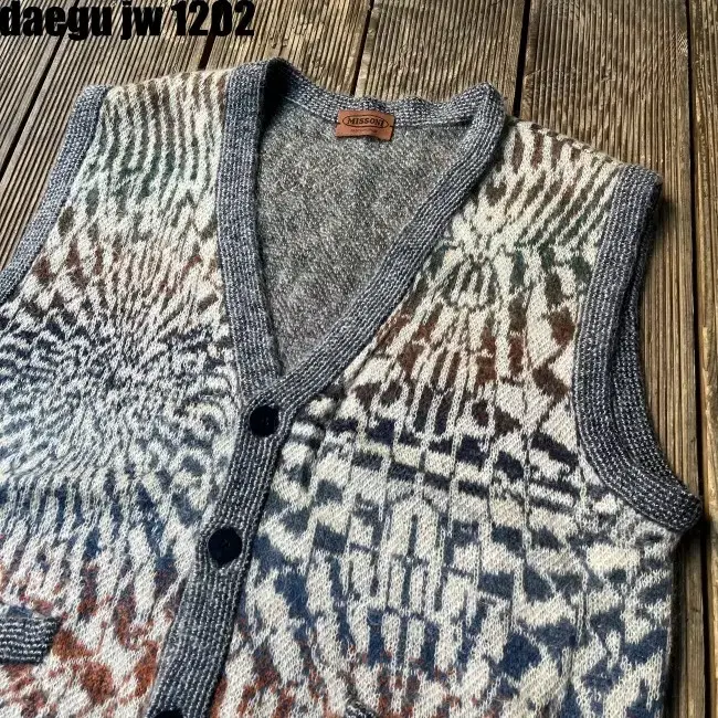 100- MISSONI VEST 미쏘니 니트 조끼