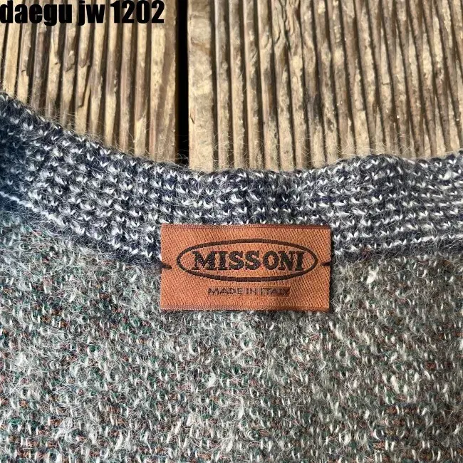 100- MISSONI VEST 미쏘니 니트 조끼