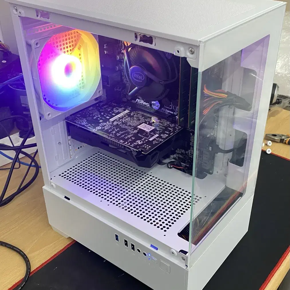 (완제품 중고) 사무용 및 롤용 1050Ti 컴퓨터