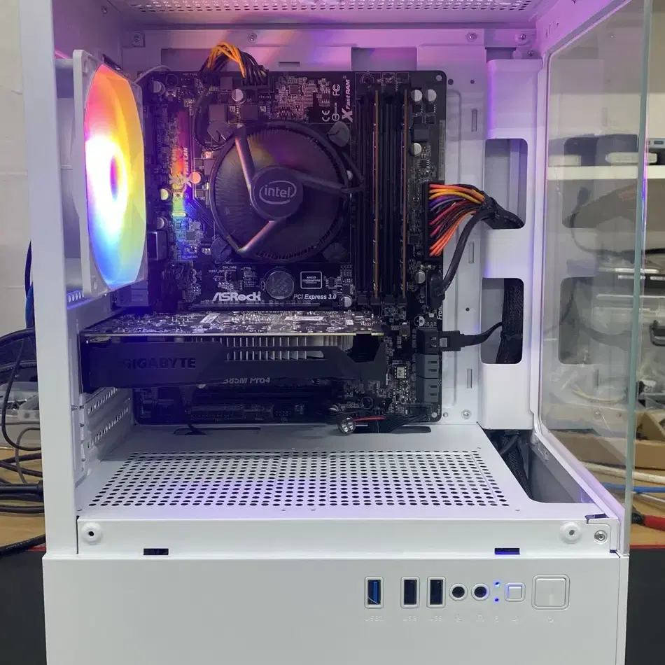 (완제품 중고) 사무용 및 롤용 1050Ti 컴퓨터