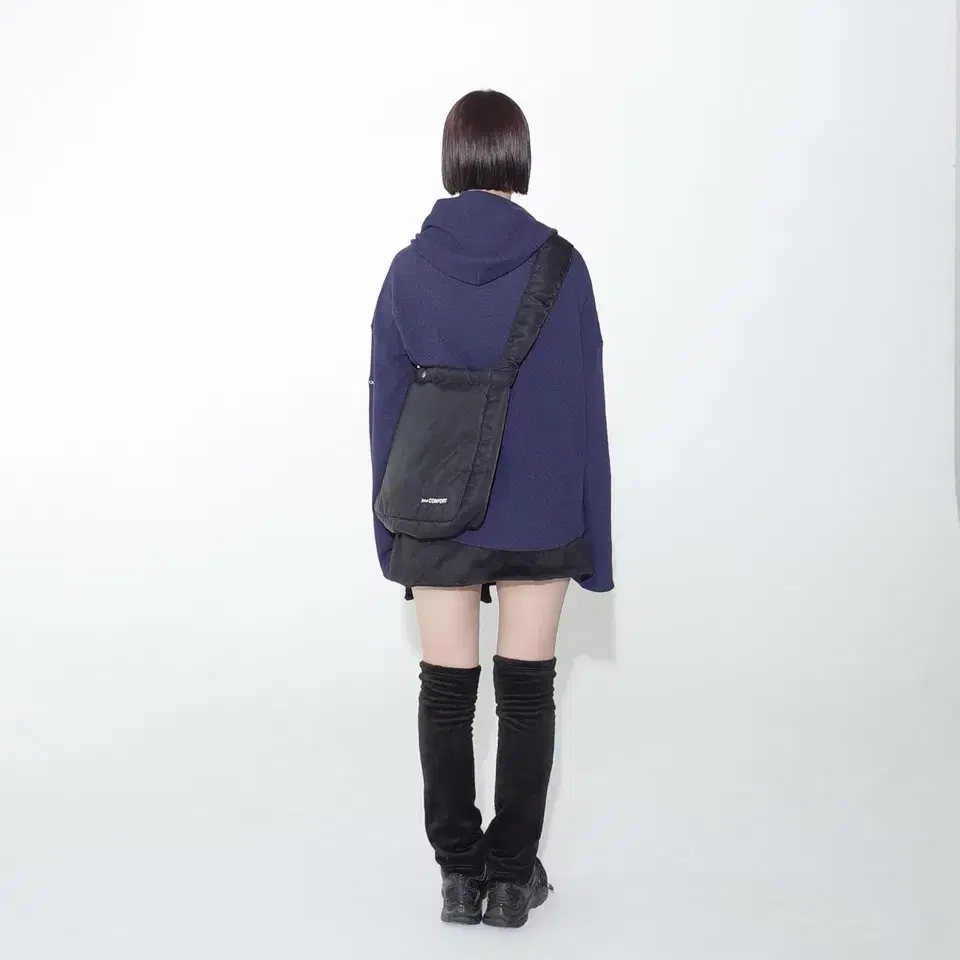 지초이 컴포트 23-006 FLEECE WRAP SKIRT WITH LE