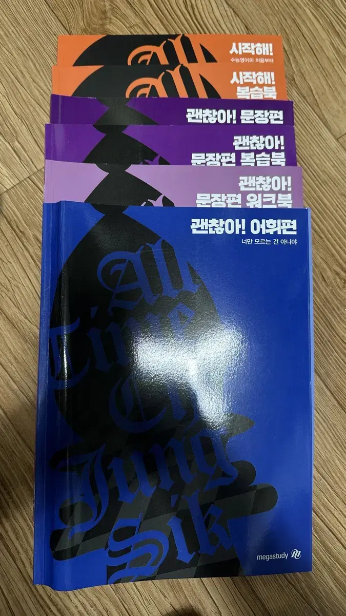 메가스터디 조정식 교재 세트